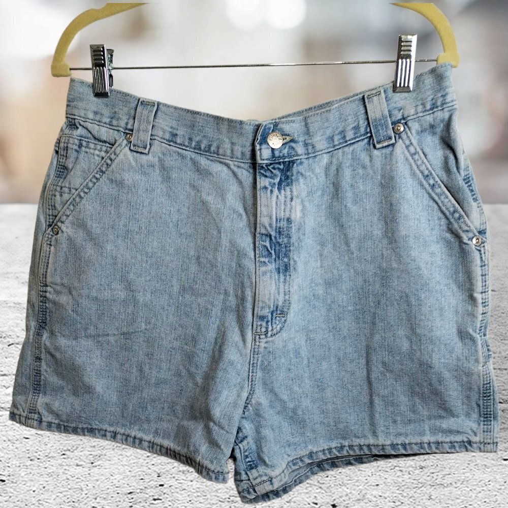 (689) Riveted by Lee Vtg Women's Cotton Denim Shorts Size 14M